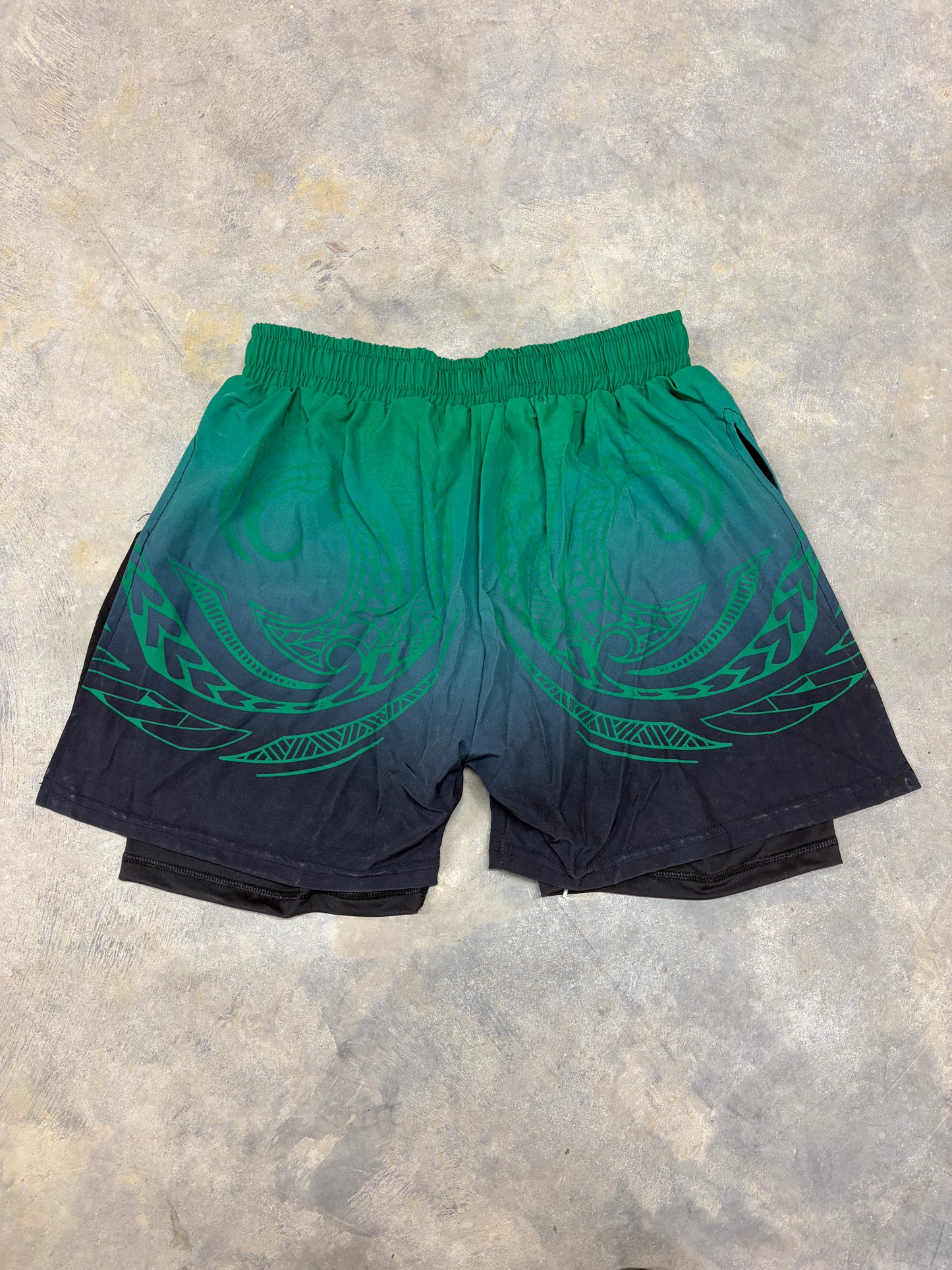 FDNZ-GREEN WARRIOR SHORTS