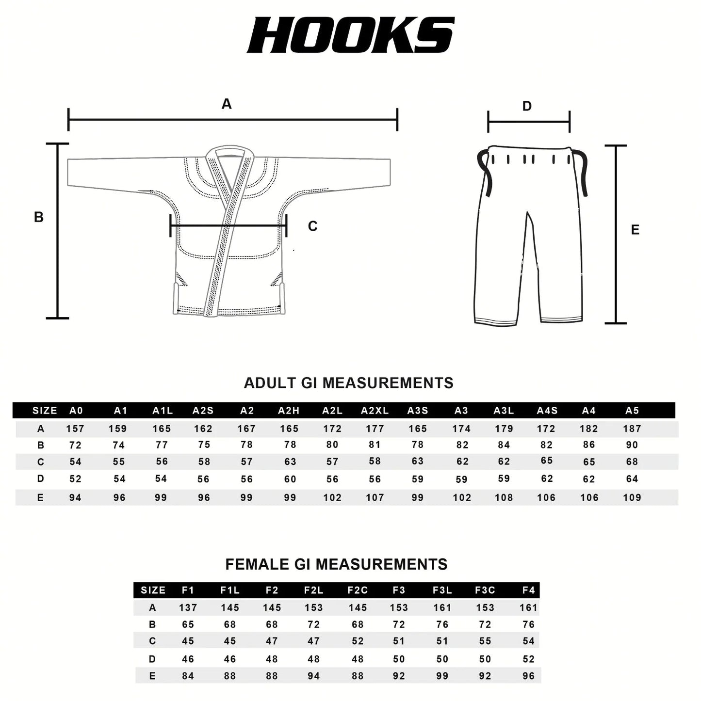 Hooks Core BJJ GI