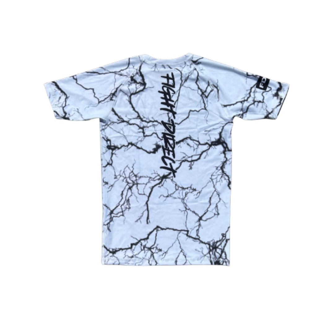 FDNZ WHITE LIGHTNING RASH GUARD