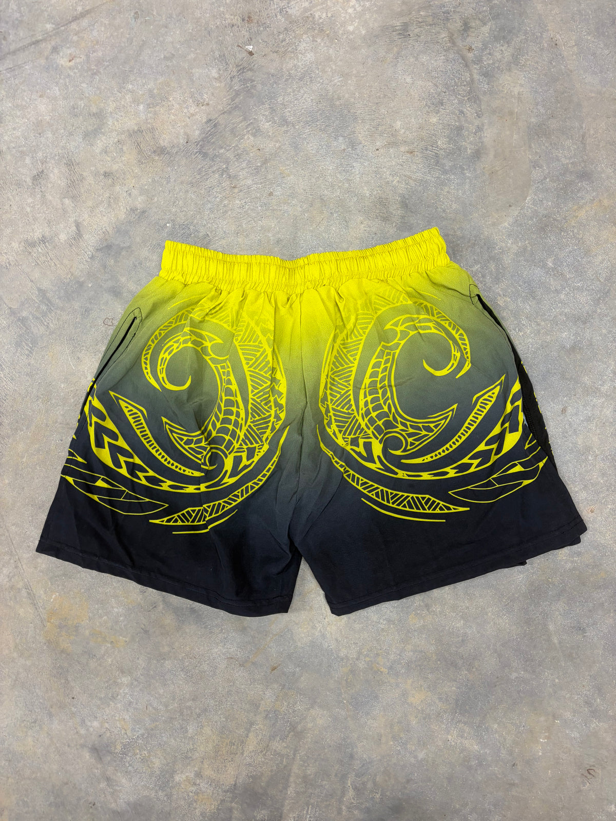 FDNZ-YELLOW WARRIOR SHORTS