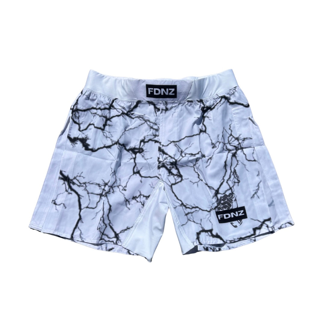 FDNZ WHITE LIGHTNING GLADIATOR SHORTS