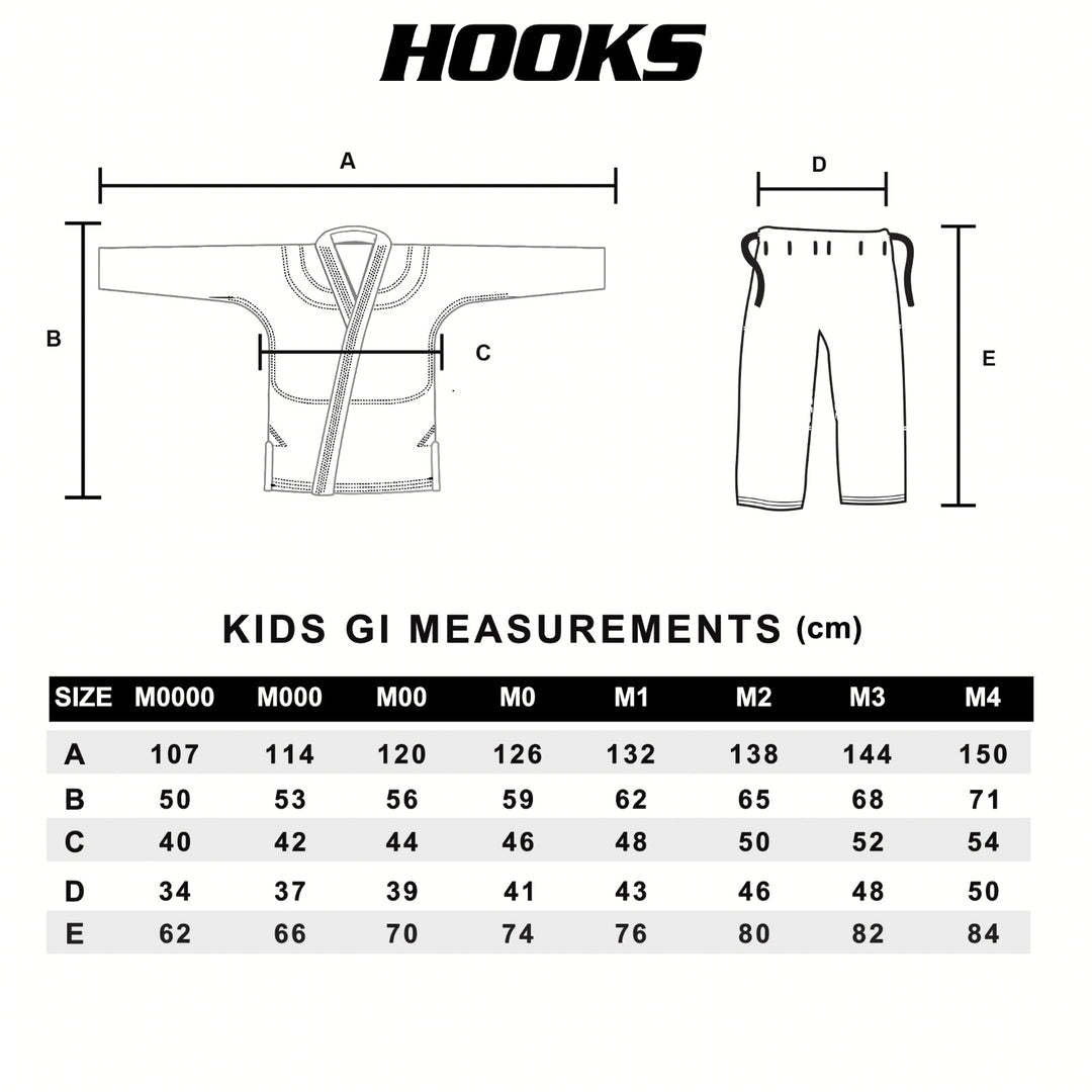 Hooks BJJ GI - Kids Prolight II