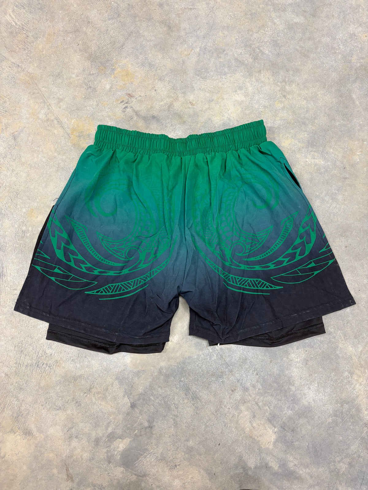 FDNZ-GREEN WARRIOR SHORTS