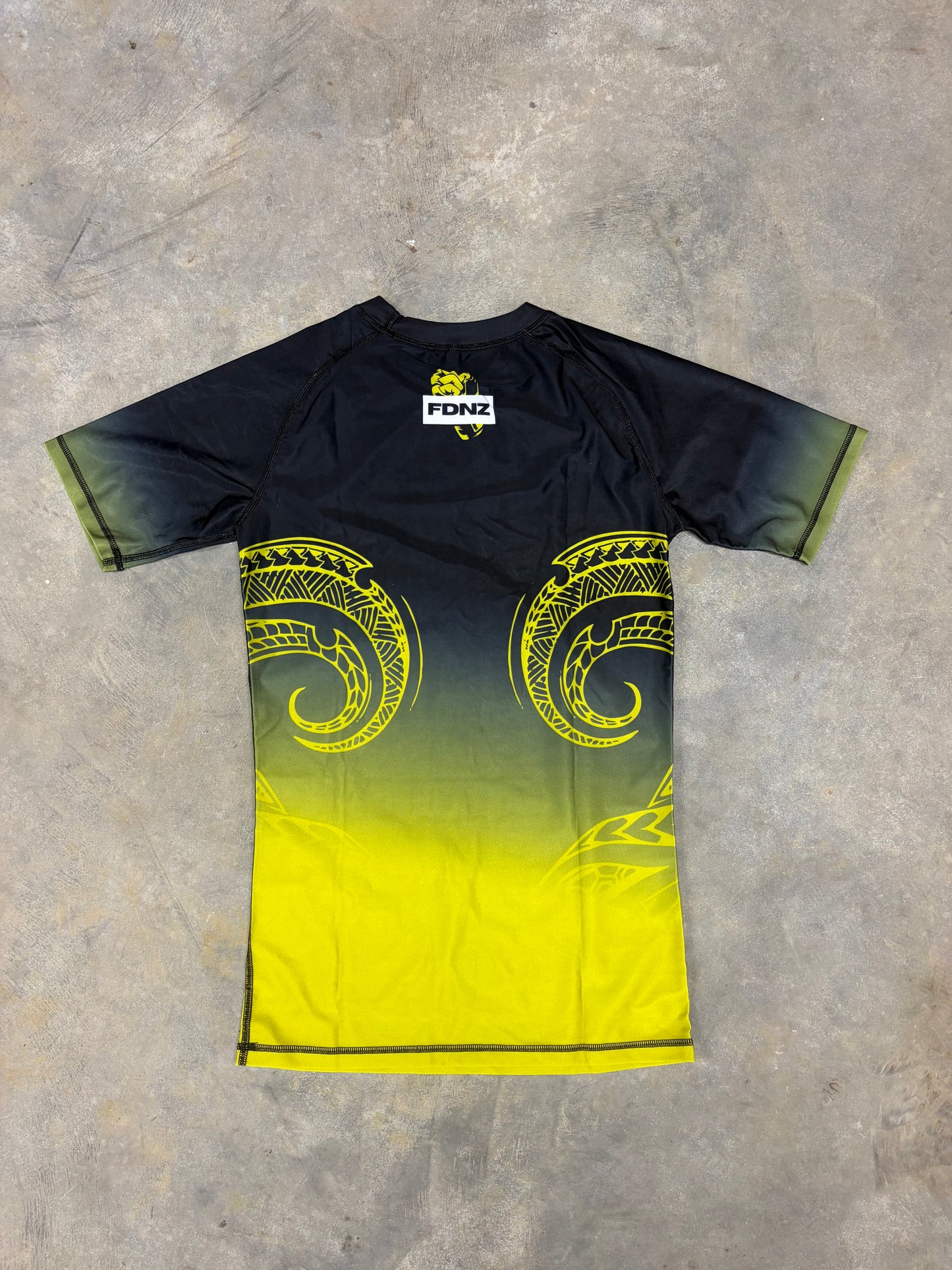 FDNZ-YELLOW WARRIOR RASHIE