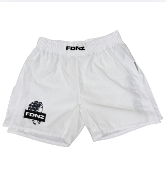 FDNZ Basic white shorts