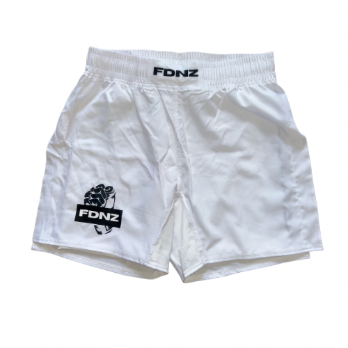 FDNZ Basic white shorts
