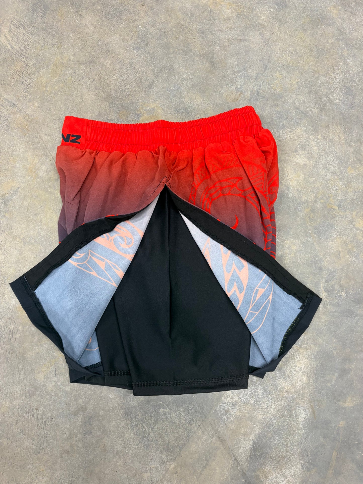 FDNZ-RED WARRIOR SHORTS