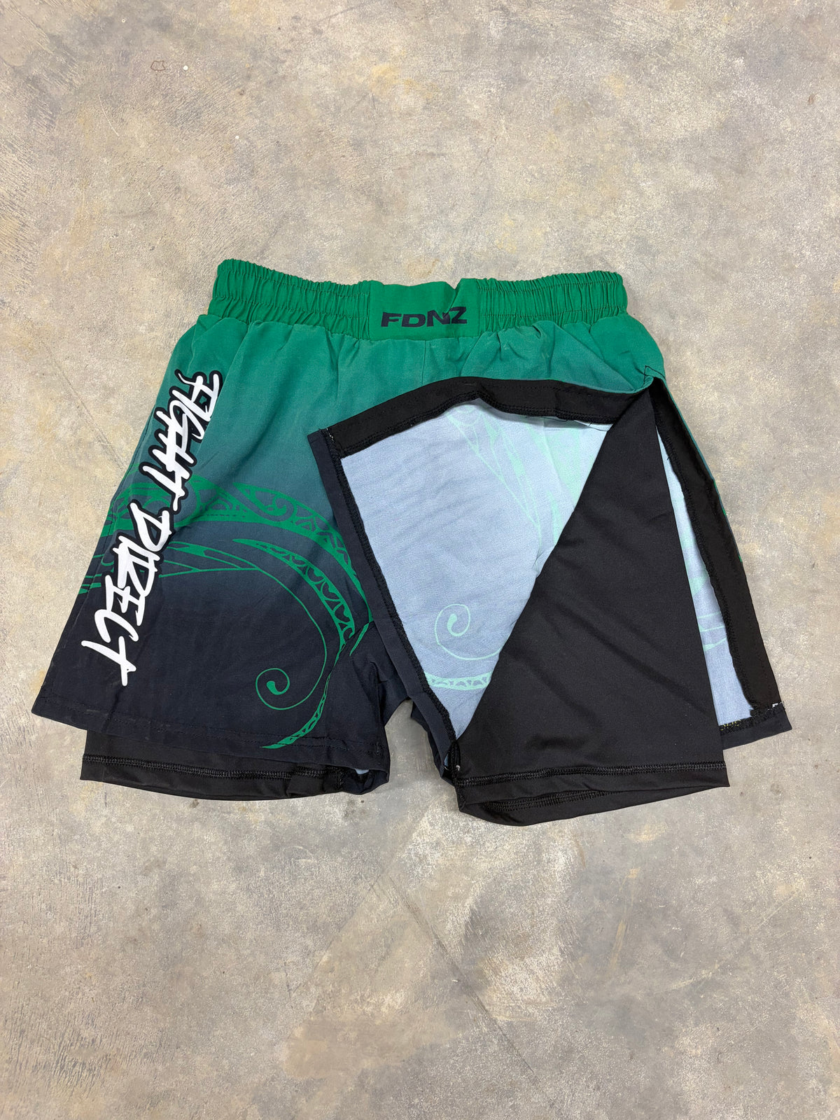 FDNZ-GREEN WARRIOR SHORTS