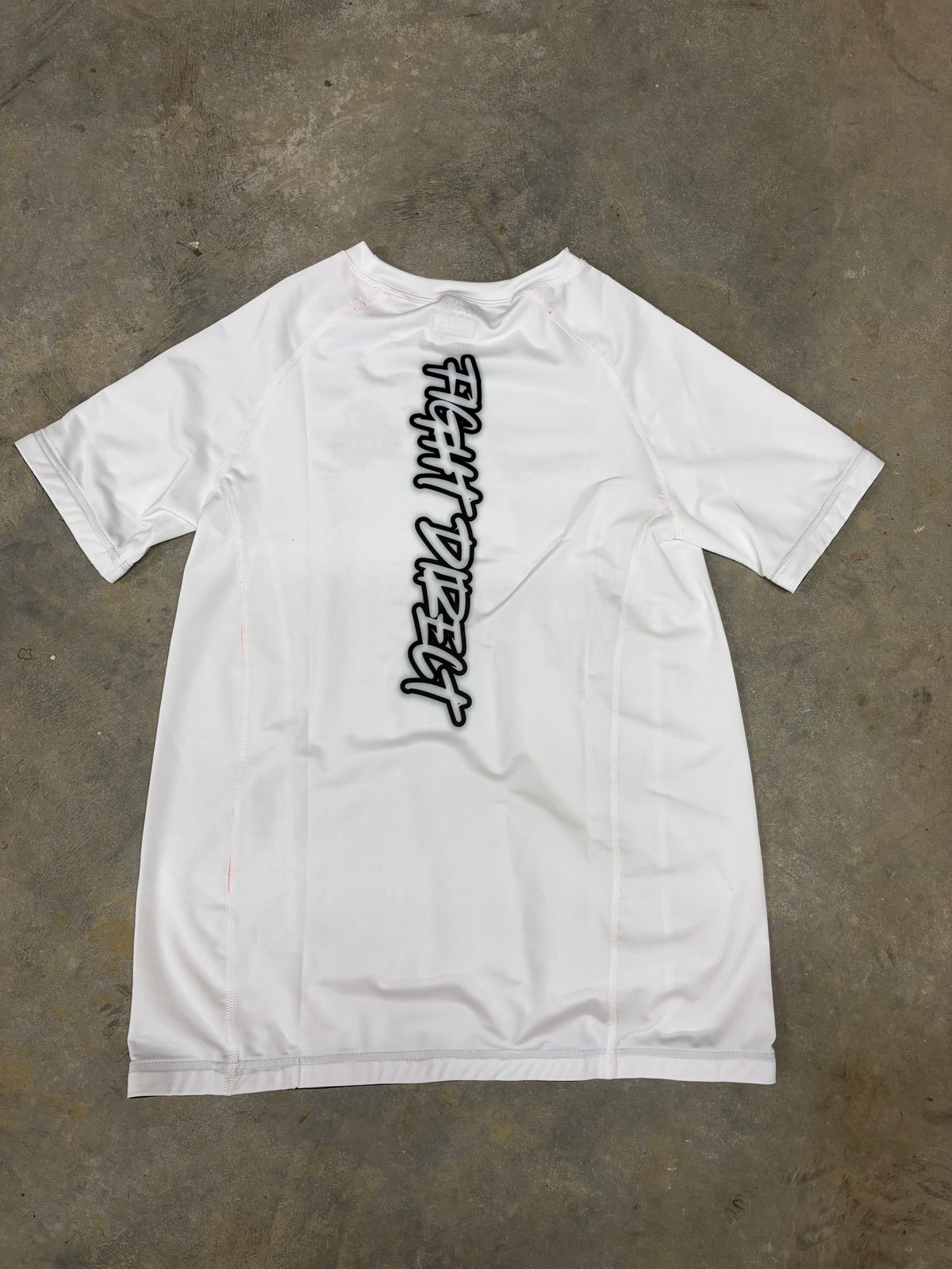 FDNZ Basic white rashguard