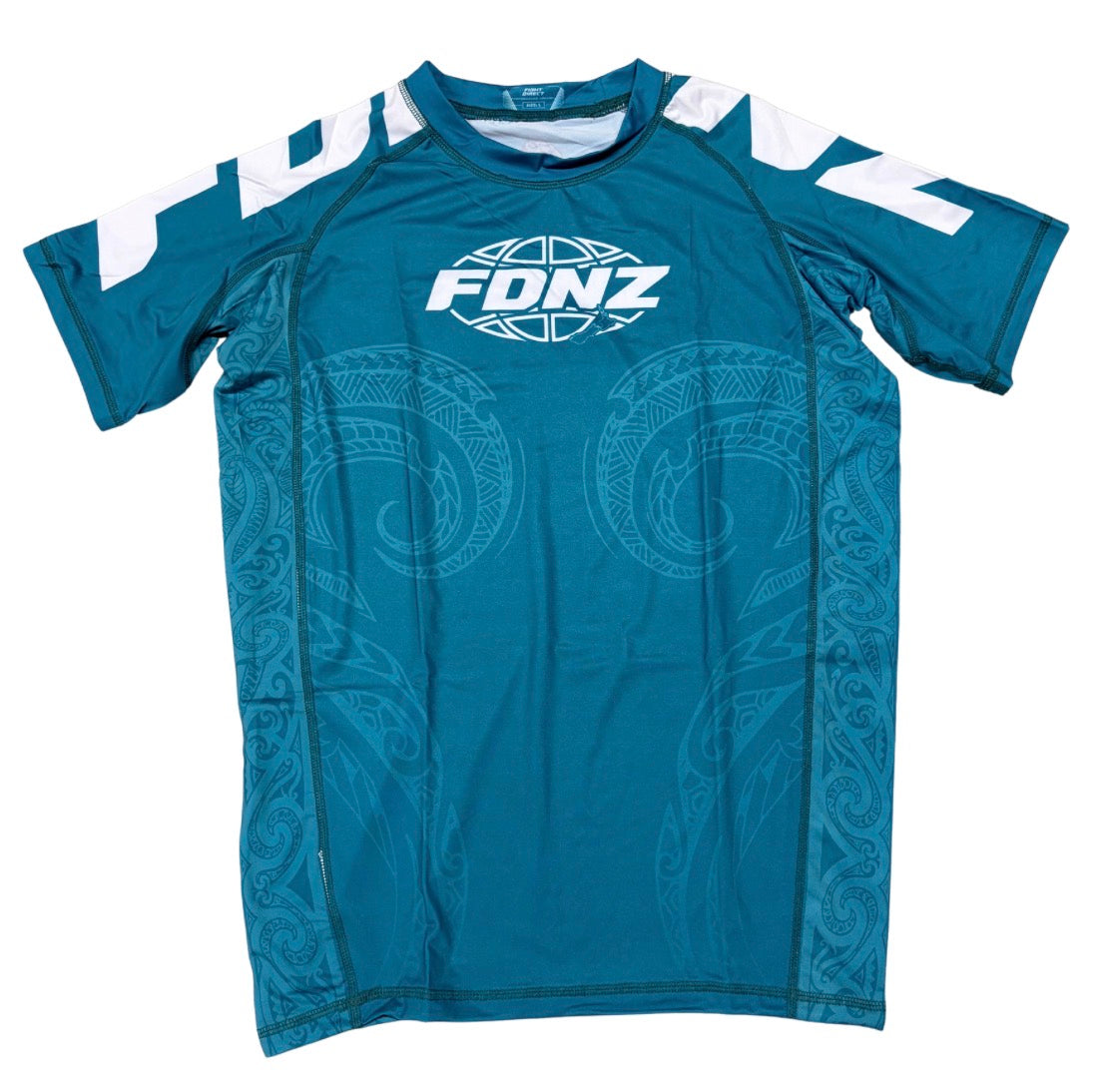 FDNZ-LEGACY SERIES turquoise rash guard