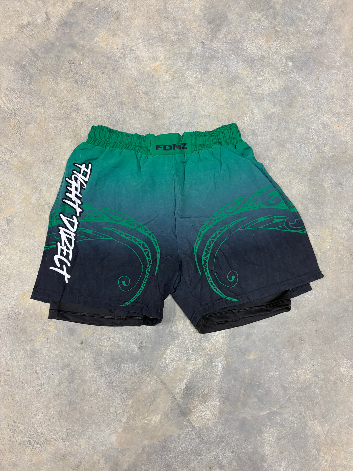 FDNZ-GREEN WARRIOR SHORTS