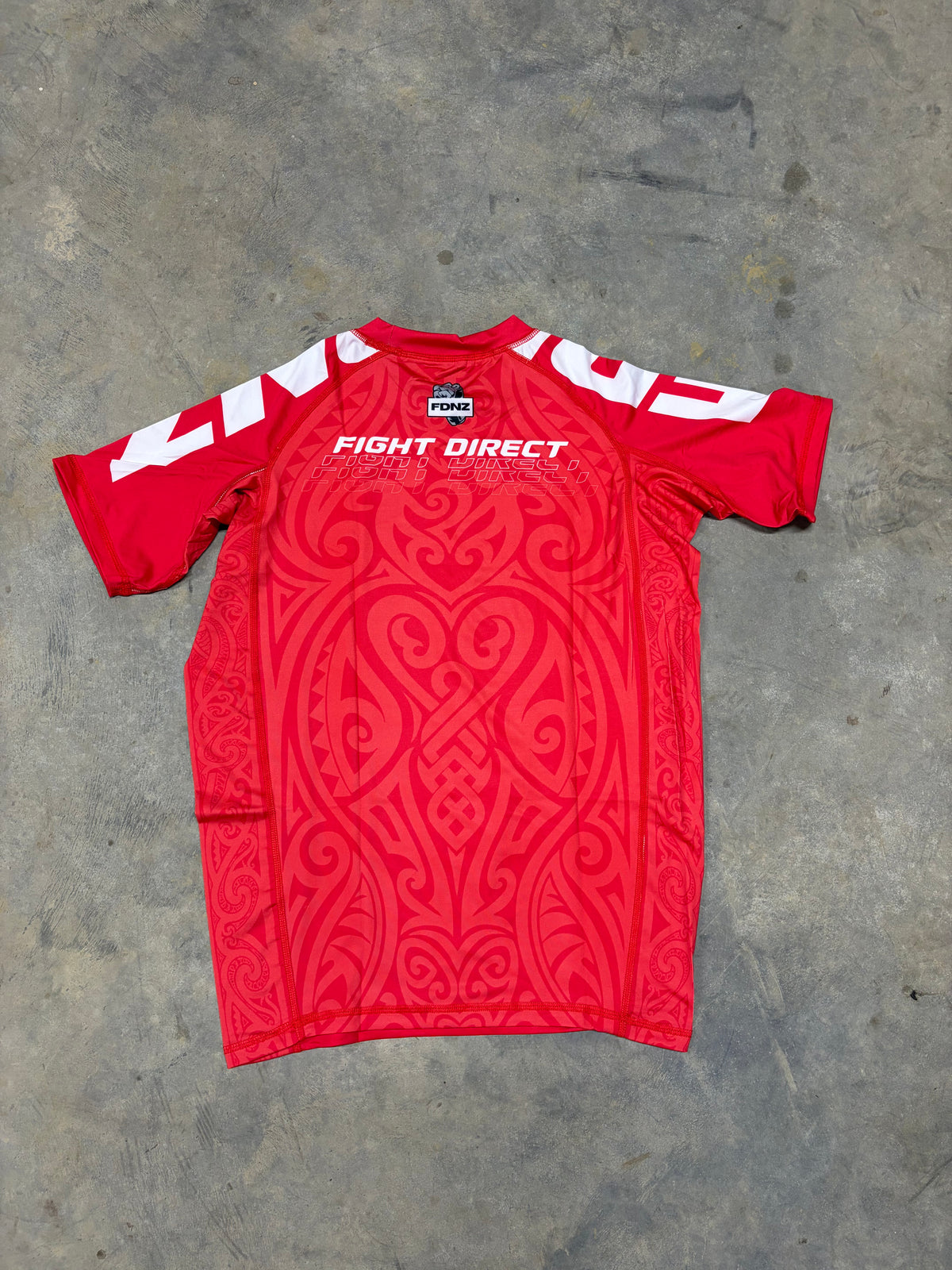 FDNZ-LEGACY SERIES red rashguard