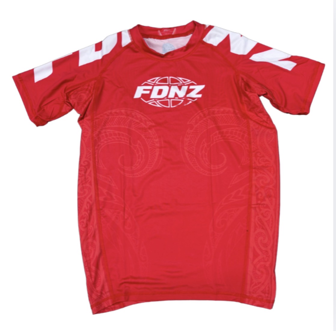 FDNZ-LEGACY SERIES red rashguard