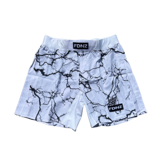 FDNZ WHITE LIGHTNING GLADIATOR SHORTS