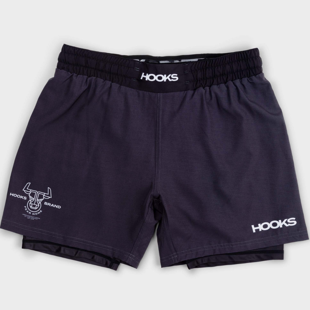 Hooks Dual Layer BJJ Shorts - Headstrong