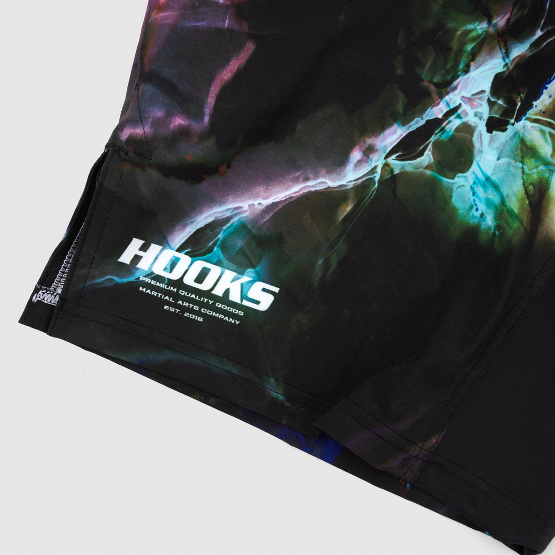 Hooks BJJ Shorts - Dark Lights Grappling Shorts