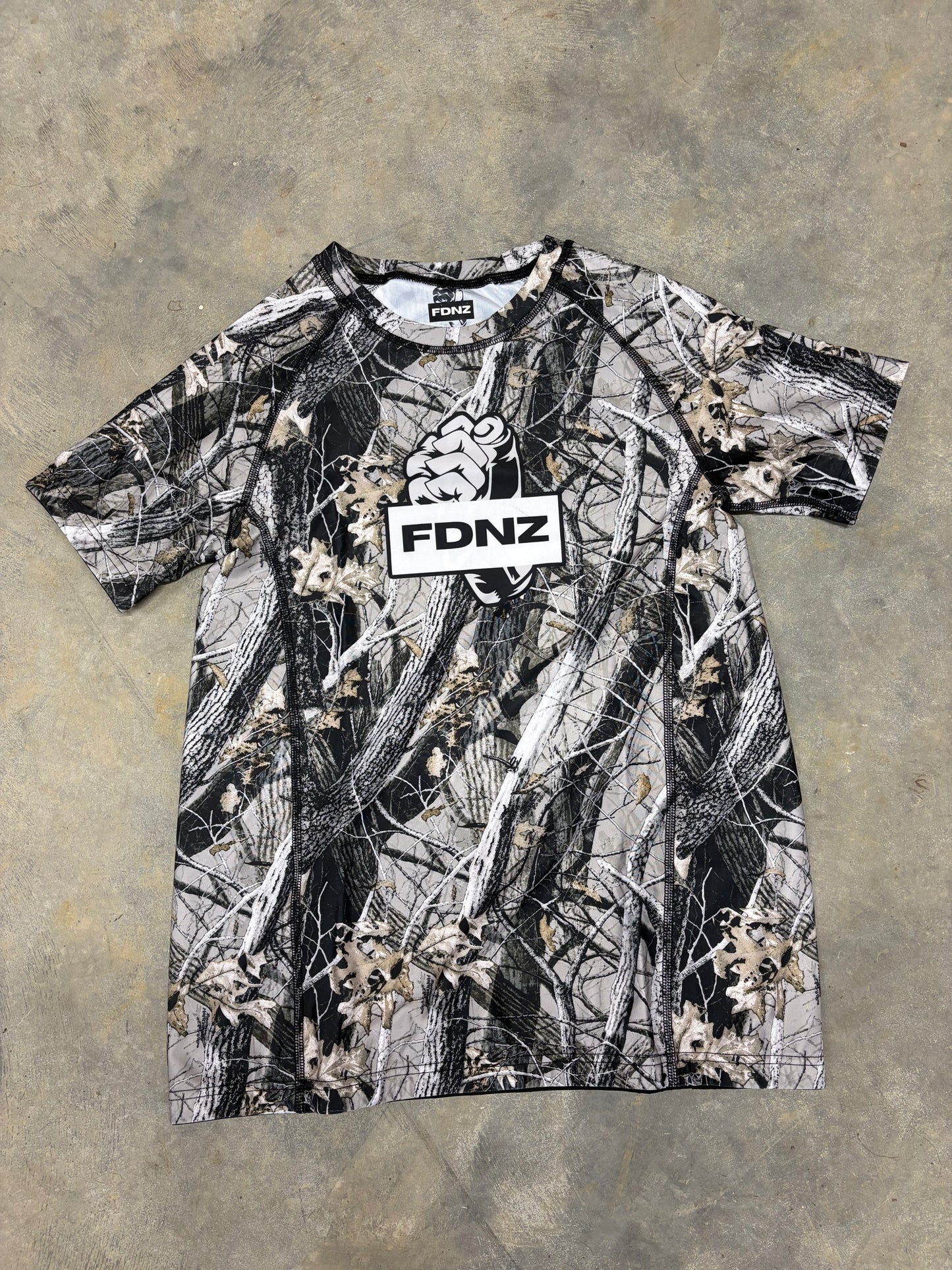 FDNZ dark camo rashie