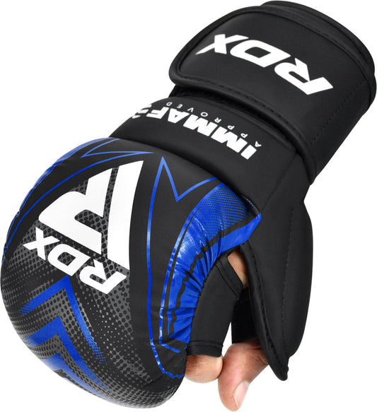 RDX IMMAF Approved Shooter Grappling Gloves